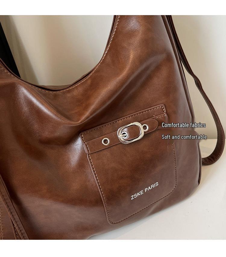 Women's Large Capacity Versatile Tote & Shoulder Bag for Casual Outdoor Commuting