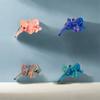 PLA 3D Printed Elephant Model Multi-jointed Movable Elephant Action Figurine Solid Color Articulated Animal Figurine