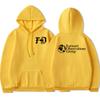 Vintage FOG Forward Observations Group Mikina s kapucí Skeleton Grafika Mikiny s kapucí Pánské Gotické Punkové Mikiny Harajuku Streetwear