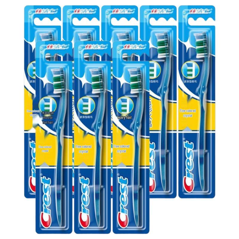 

Crest Colorful Crystal Adult Soft Bristle Toothbrush