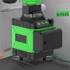 8/12/16-Linien Laserwasserwaage Grüner Strahl Infrarot Automatisches Nivellierwerkzeug Horizontal Vertikal Kreuzlinien Laserwasserwaagen Instrument