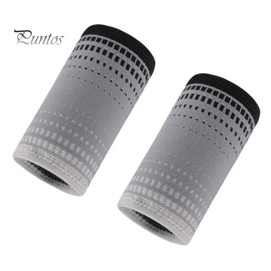 1 pár sportovní náramek Pružný prodyšný pot pohlcující podvrtnutí Úleva od bolesti kompresní rukáv na zápěstí Muži Ženy Badminton Tenis Pletené zápěstí