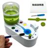 Brush Rinser with Instruction Manual, Spare Gasket, Spare Drain Bar, and Absorbent Cloth Case, Includes Tools, Perfect for Watercolor Painting, Palett