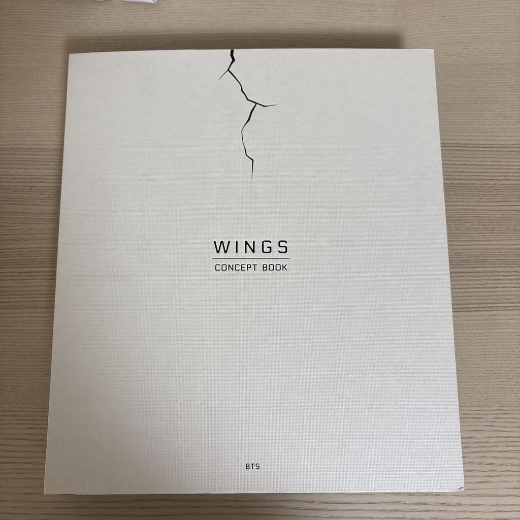 [USED] BTS WINGS CONCEPT BOOK