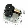 Yunsheng Music Box Movement Jingle Bells Christmas DIY Play 18 Tones Music Boxes Happy Birthday Clockwork with Screws