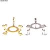 Gold-plated Display Gemstone Egg Support Base Crystal Ball Stand Holder Ornament Crystal Ball Decorative Ball Display Stand