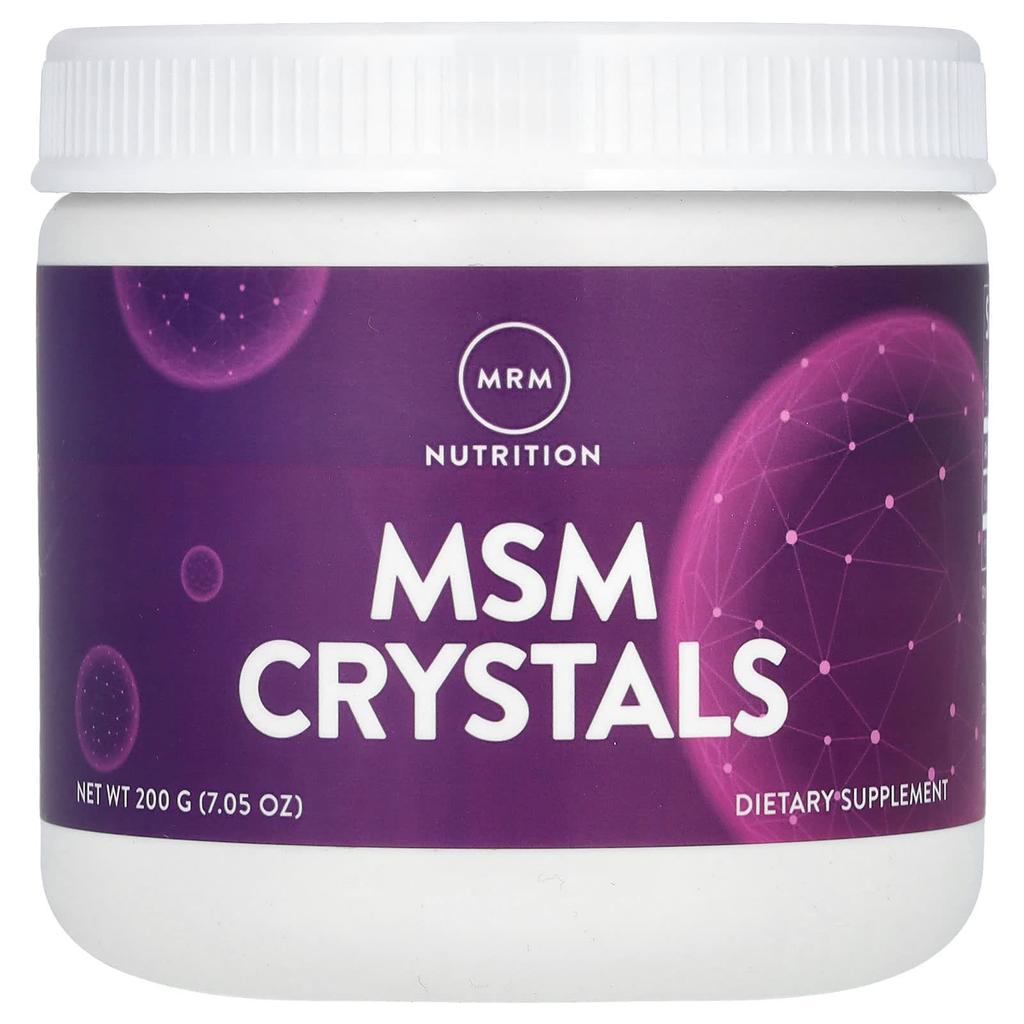 MSM Crystal, 1,000Mg, 200G(7.05Oz)