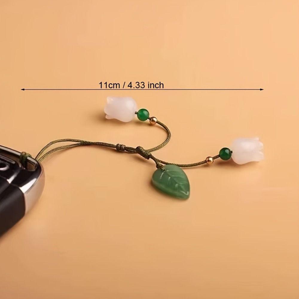 Short Style Phone Charms Strap Lanyard Flower Flower Phone Lanyard Bag Pendant