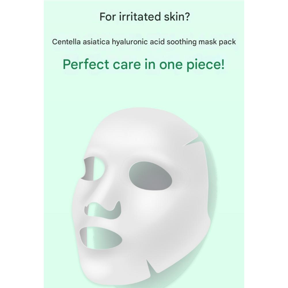 3w Clinic Lab Cica & Hyaluronic Soothing Mask Pack (25ml * 10ea)