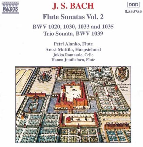 CD ALANKO - JS Bach: Flute Sonatas 2 (Alanco) Japan Classical Used