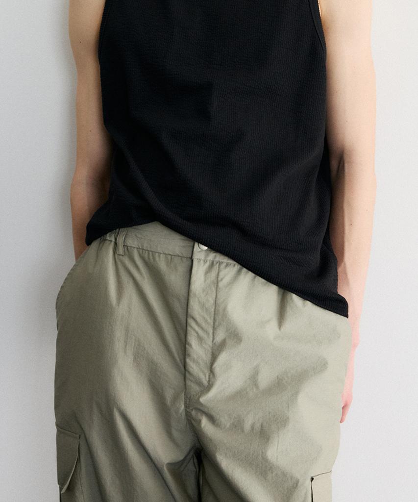 Le Mad Parachute Cargo Pants - Light Khaki