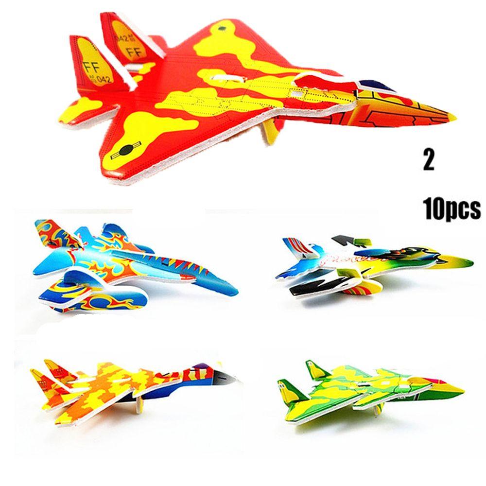 3D Kids Children Gift Assembly Aeroplane toy Aircraft Fighter Flying Gider Planes Airplane Model