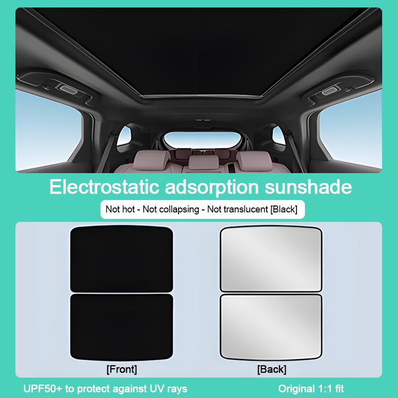 Sunroof Sunshade For Haval H9 MK2 2024 Accessories 2025 2026 Shades Electrostatic Adsorption Skylight Camping Auto Protector