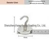 Neodymium Iron Boron Magnetic Hook for Kitchen, Refrigerator, and Door Storage