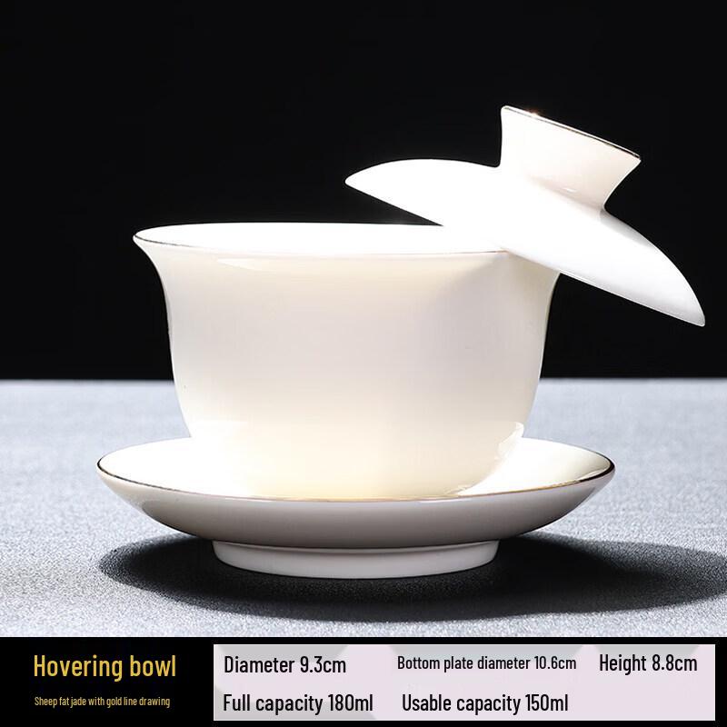 Premium Ceramic Gaiwan Tea Bowl
