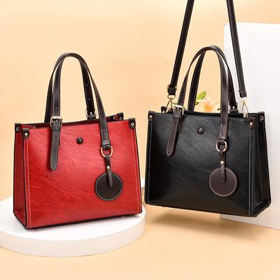New Fashion Women's Bag Luxury Handbag European and American Shoulder Tote Bag High Quality Leather Ladies Crossbody Bags