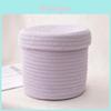 Cotton Storage Basket With Lid For Organizing Clothing And Accessories Home Office Use