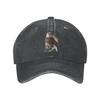 Bald Eagle Graphic Baseball Cap Washed Cotton Adjustable Casual Hat for Outdoor Sports