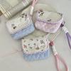 Pure Cotton Small Floral Storage Is Suitable for CCD Camera Bag, Anti-drop and Anti-knock, Portable and Compact Travel Storage Bag.
