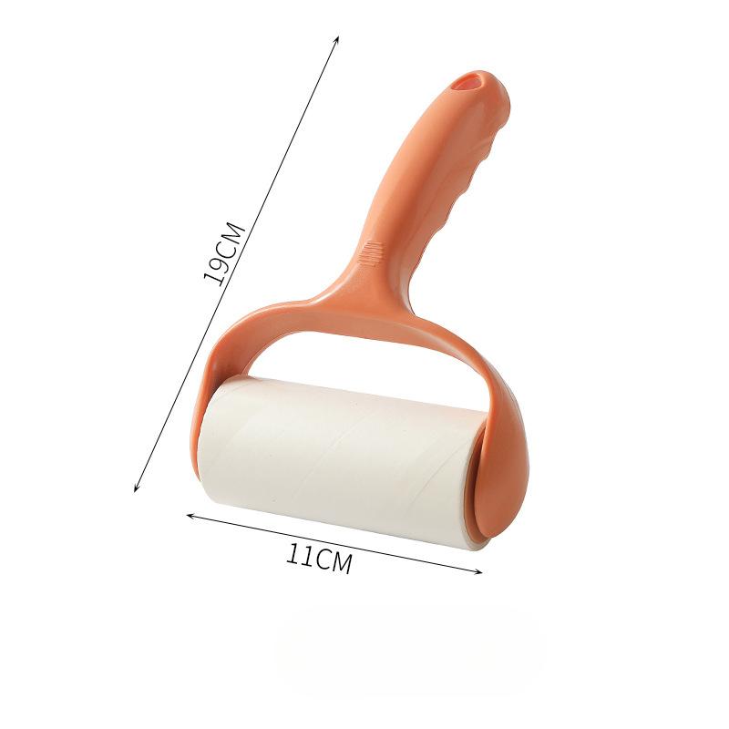 

Аппликатор для ворса Съемная роликовая щетка из фетра 19*11cm жёлтый