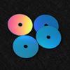 Mini CD Case Keychain for DIY Backpack Decor  Blank Album Shape 1PC Retro Music Album Pendant  Bag Hanging Accessory Creative