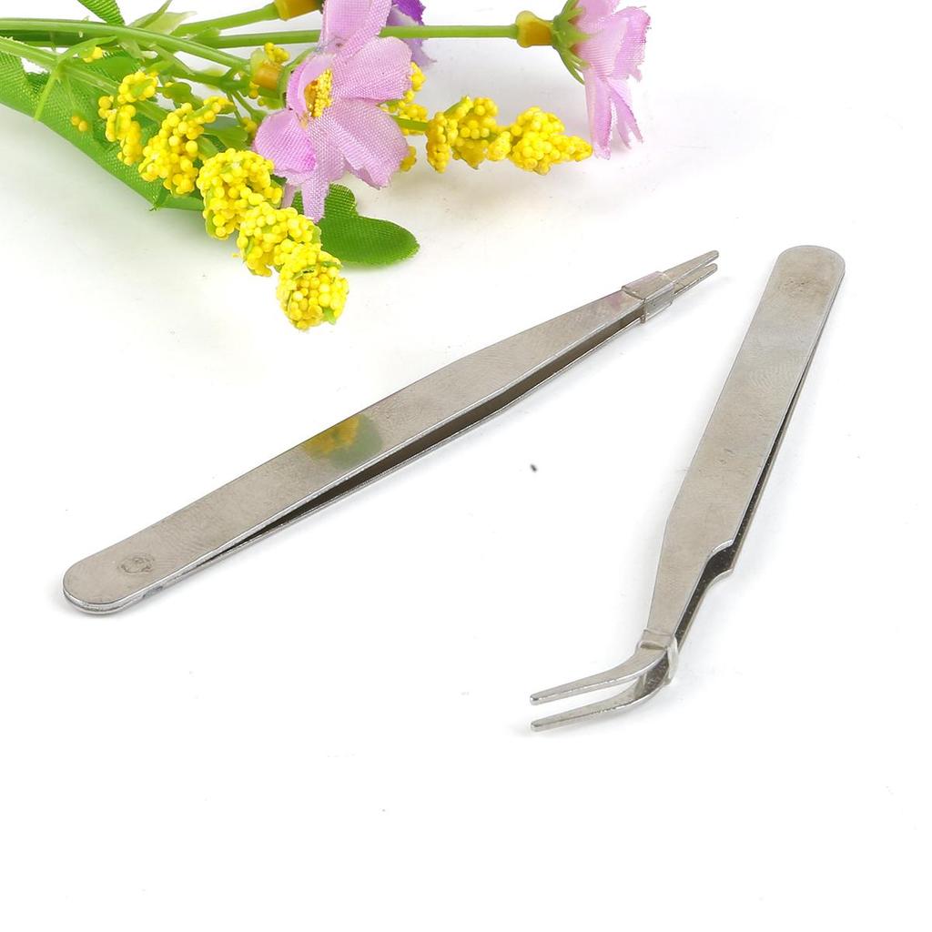 Tweezer Anti-static Clamps for Dried Flowers,Electric, Electronics, Lab , Home, Shop, and Students Projects.
