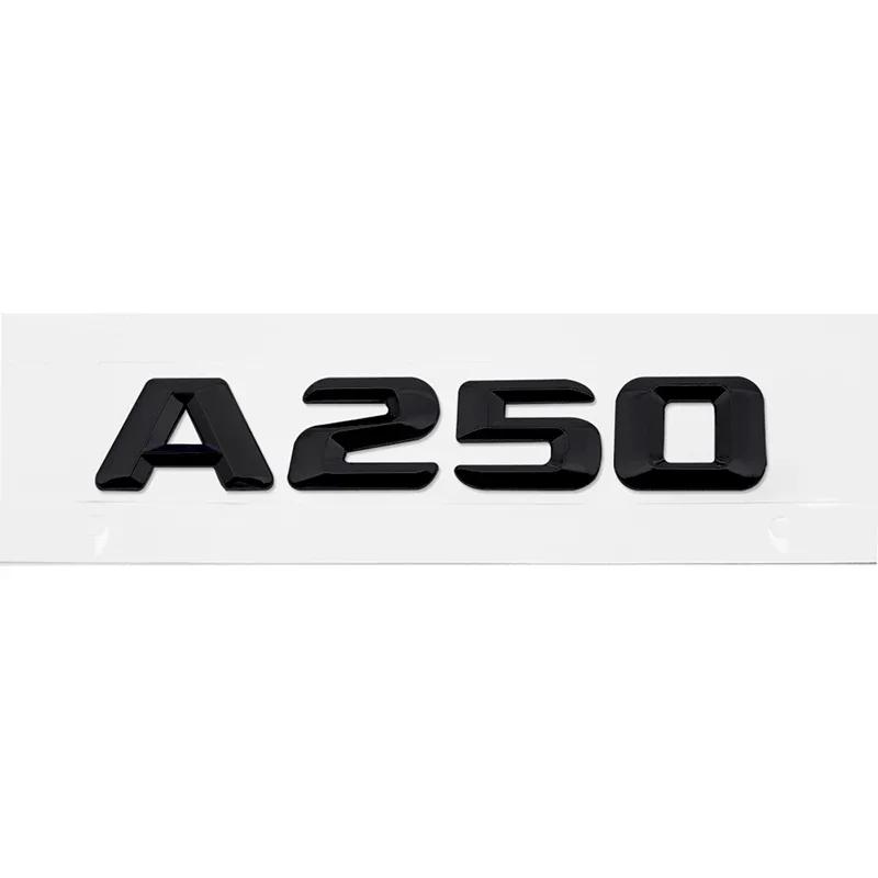 Stop ABS Naklejka z Emblematem na Klapę Bagażnika Samochodu dla Mercedes Benz Klasa A A45 A63 A140 A160 A180 A200 A220 A250 A260 Emblemat Tylnego Bagażnika