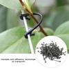 100Pcs Grape Grafting Clips Garden Plant Vegetable Vine Fixing Clamp Black