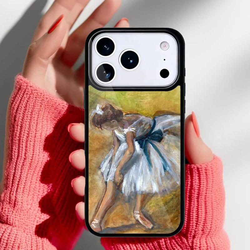 Ballet Dance Girl Ballerina Art Phone Case for iPhone 17 16 15 14 13 Pro Max Back Cover for 12 11 Pro Coque