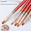 5Pcs Nails Art Dotting Pen Nails Brushes For Nails Art Accessories Tools Kits Nail Supplies For Professionals Manicure Set