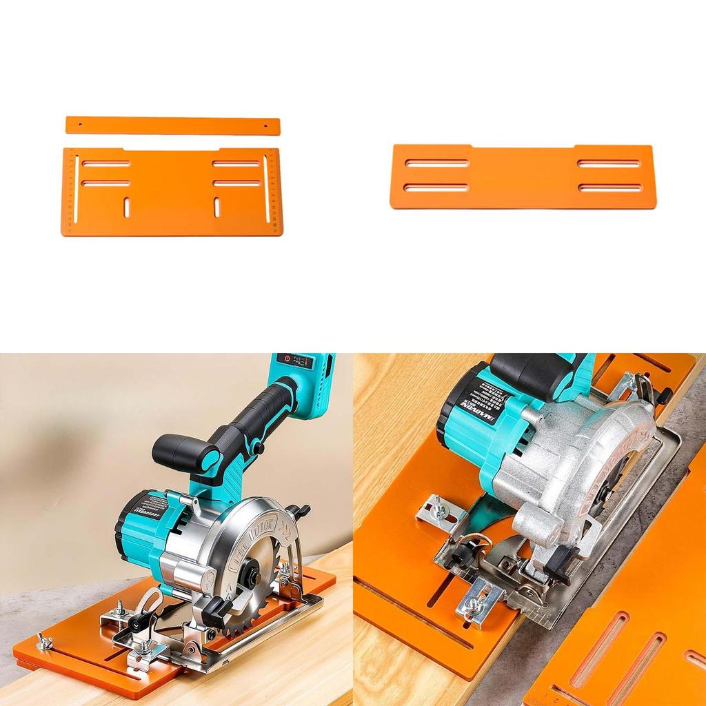 Circular Saw Base Plate Guide Bakelite Material Fast Angle Cutting Positioning Board for Hand Tools Parts
