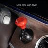 Car Engine Start Stop Button Cover with Aromatic Diffuser, Vehicle Ignition Joystick Decorative Knob Sticker Accessories