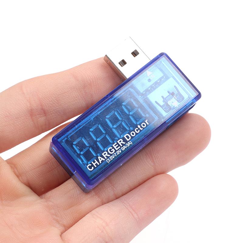 Usb Mobilní Napájení Nabíjecí Proud Napětí Tester Měřič Mini Usb Nabíječka Tester