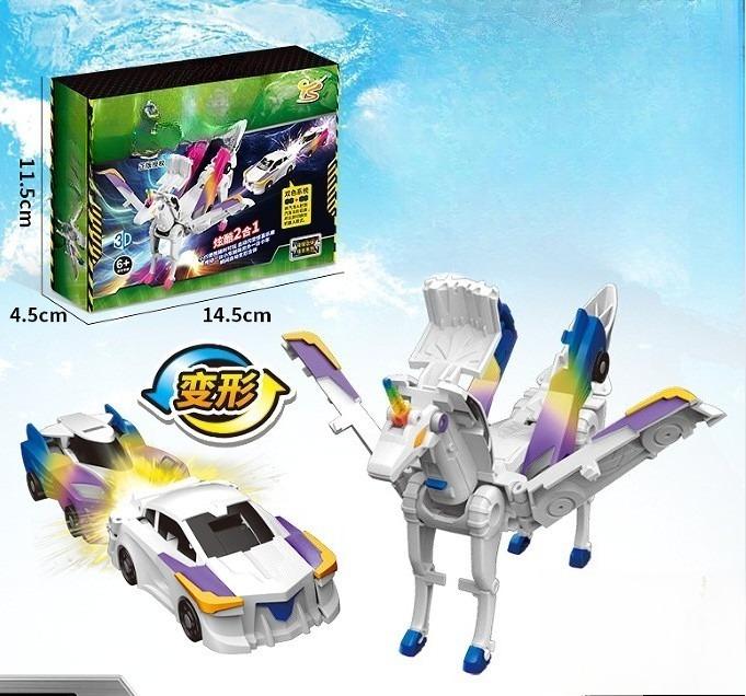 Non-Toxic Collision Transforming Dinosaur Car Toy Magnetic Dinosaur Transformer Car Transform Into Dinosaurs Fun Transforming Cars