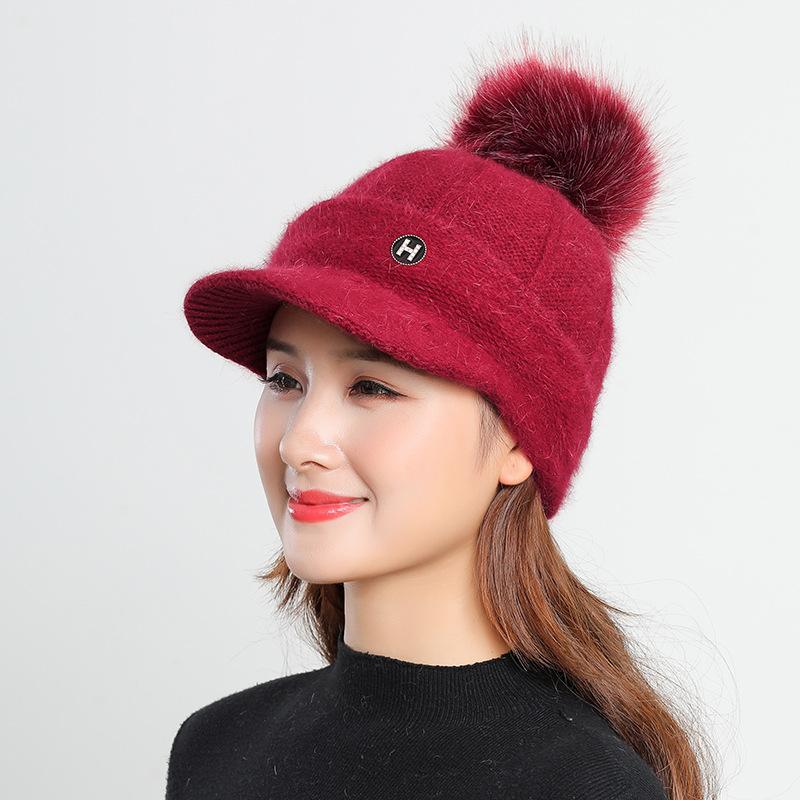 

Зимняя женская шапка с ушами. Теплая шапка с клапаном, закрывающая уши, для девочек.