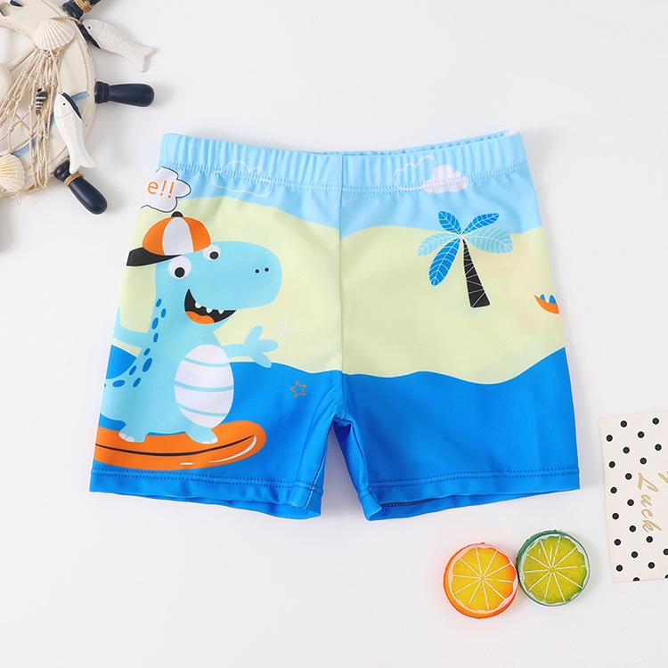 

2024 Boys Cartoon Swim Trunks - Square Leg Hot Spring Swimsuit for Children 3XL