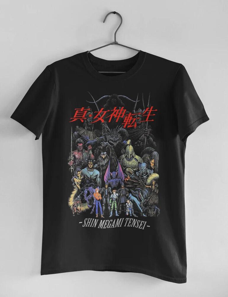 Унисекс Футболка Shin Megami Tensei - Унисекс Футболка Super Famicom M