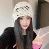 Knit Hat For Women With Breathable Tactile Texture For Autumn Fashion Style