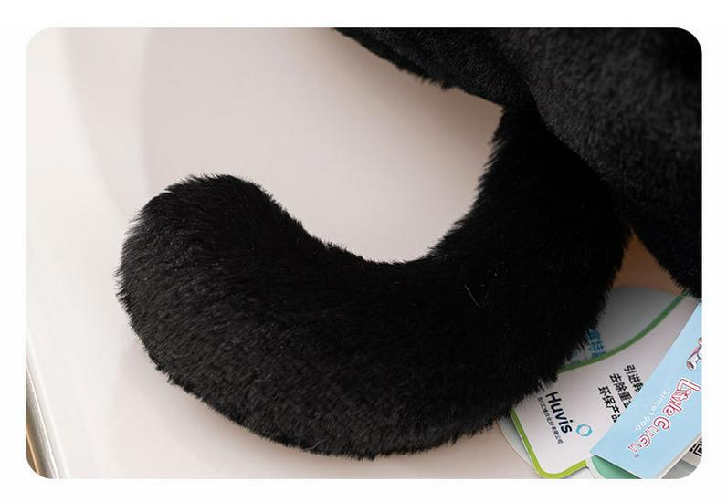 Sait Dudu Cute Calico Cat Plush Pillow - Big Eyes Siamese Cat Ornament, Perfect Birthday Gift