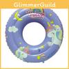 Children's Inflatable Double Airbag Unicorn Swim Ring For Boys And Girls Ages 5-10 Thick Pvc Material Lightweight Design