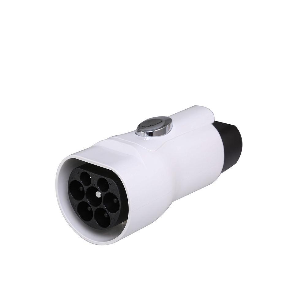 Type 2 to GBT 32A 3-Phase EV Adapter for European to National Standard Conversion European to National