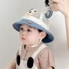 Infant Sun Protection Bear Hat – Breathable Mesh Bucket for Boys & Girls