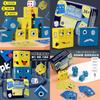 Children's Transforming Face Magic Cube Building Blocks Logic Thinking Training Large Particles Early Education Puzzle Toy