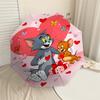 1pc Tom and Jerry Automatic Open/Close Umbrella Compact Folding Umbrella with 8-Rib Shaft Lightweight Esign, for Women/Men1217A