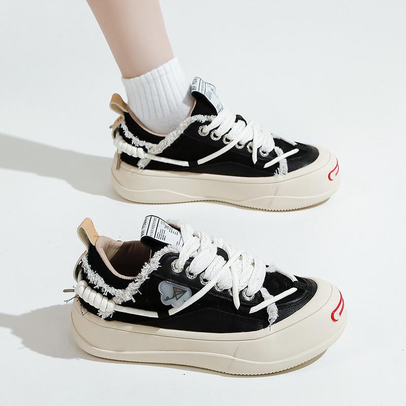 Little white shoes women's 2025 new spring and autumn sports shoes casual flats children ins trendy versatile student board shoes