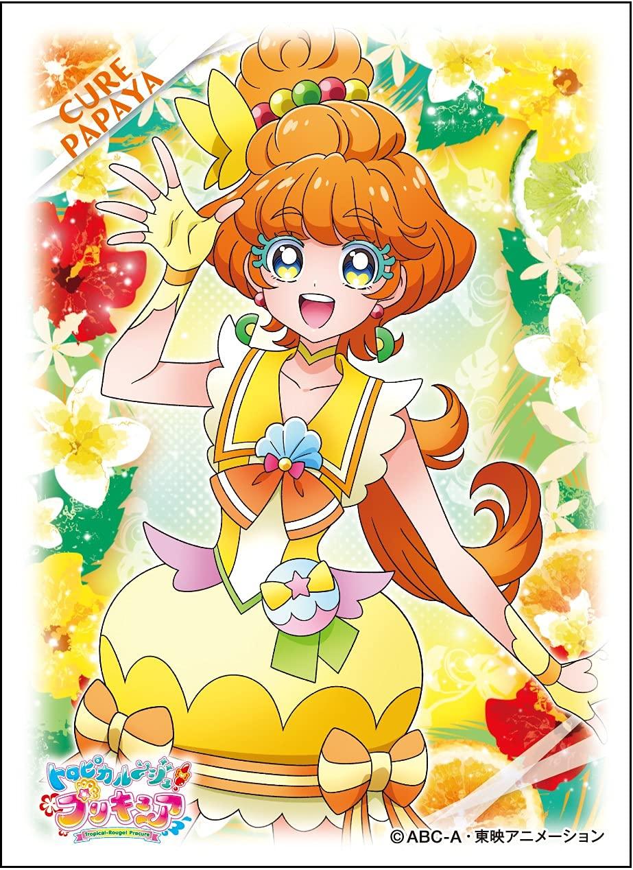 

Ensky Character Sleeve PreCure Cure Papaya 67 x 92mm Tropical-Rouge! EN-1027