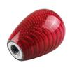 Sakan Car Shift Knob Cylinder Shape 5.6*4.2cm Carbon Red