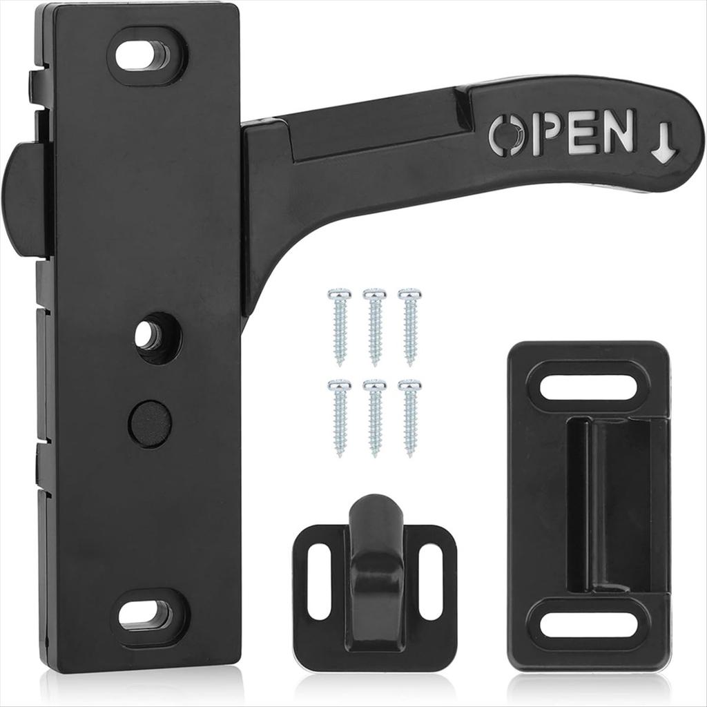 BHBL Screen Door Replacement Kit, RV Screen Door Handle Closer for Motorhome, RV (Right Hand)
