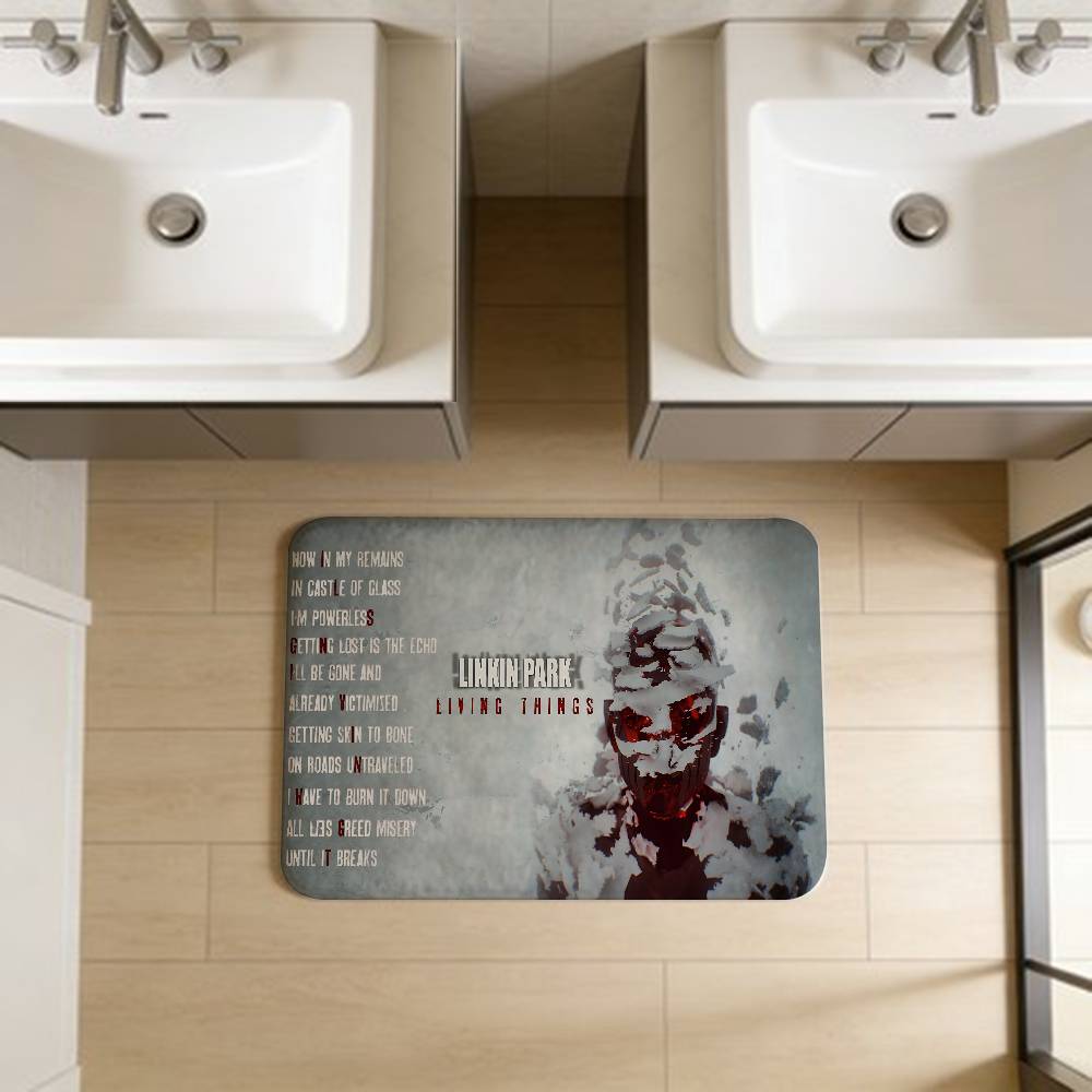 L-Linkin Hot Band Park Kitchen Mat Cheaper Anti-slip Modern Living Room Balcony Printed Modern Home Decor