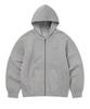 Thisisneverthat Damaged Zip Up Hoodie Khaki Gray